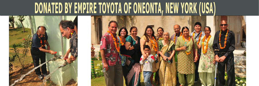 Water Well Donated by Empire Toyota